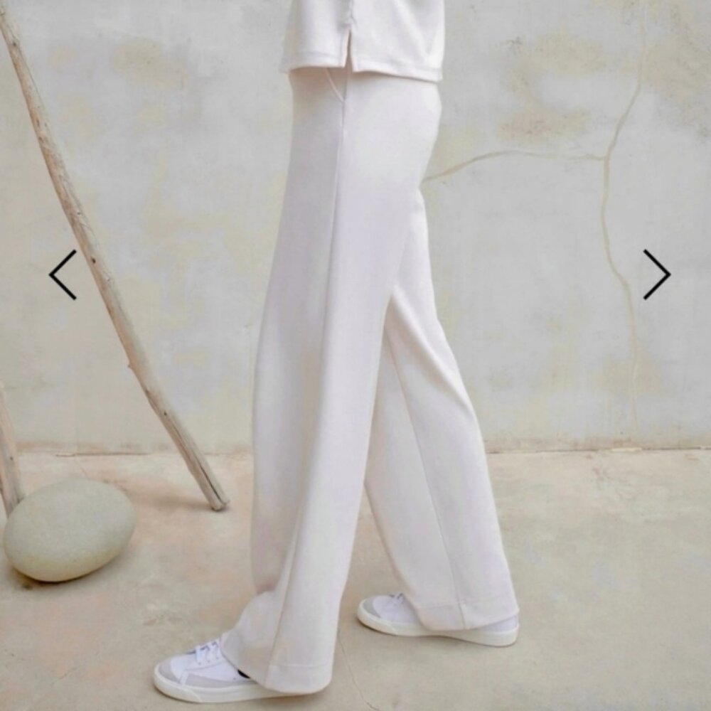 AYR High Hopes Cool Fleece Jersey Pants in Seashell - XL NWT